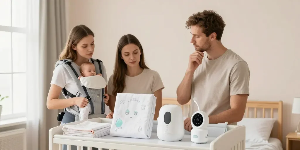 Regalos para futuros padres: la regla de los 4 presentes que los pediatras recomiendan por encima de listas genéricas